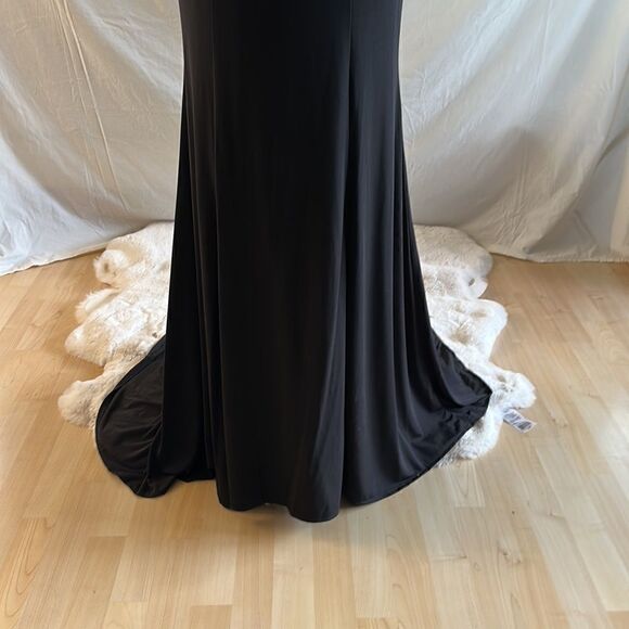 NEW GIGI beaded black dress size 10 - Picture 5 of 15